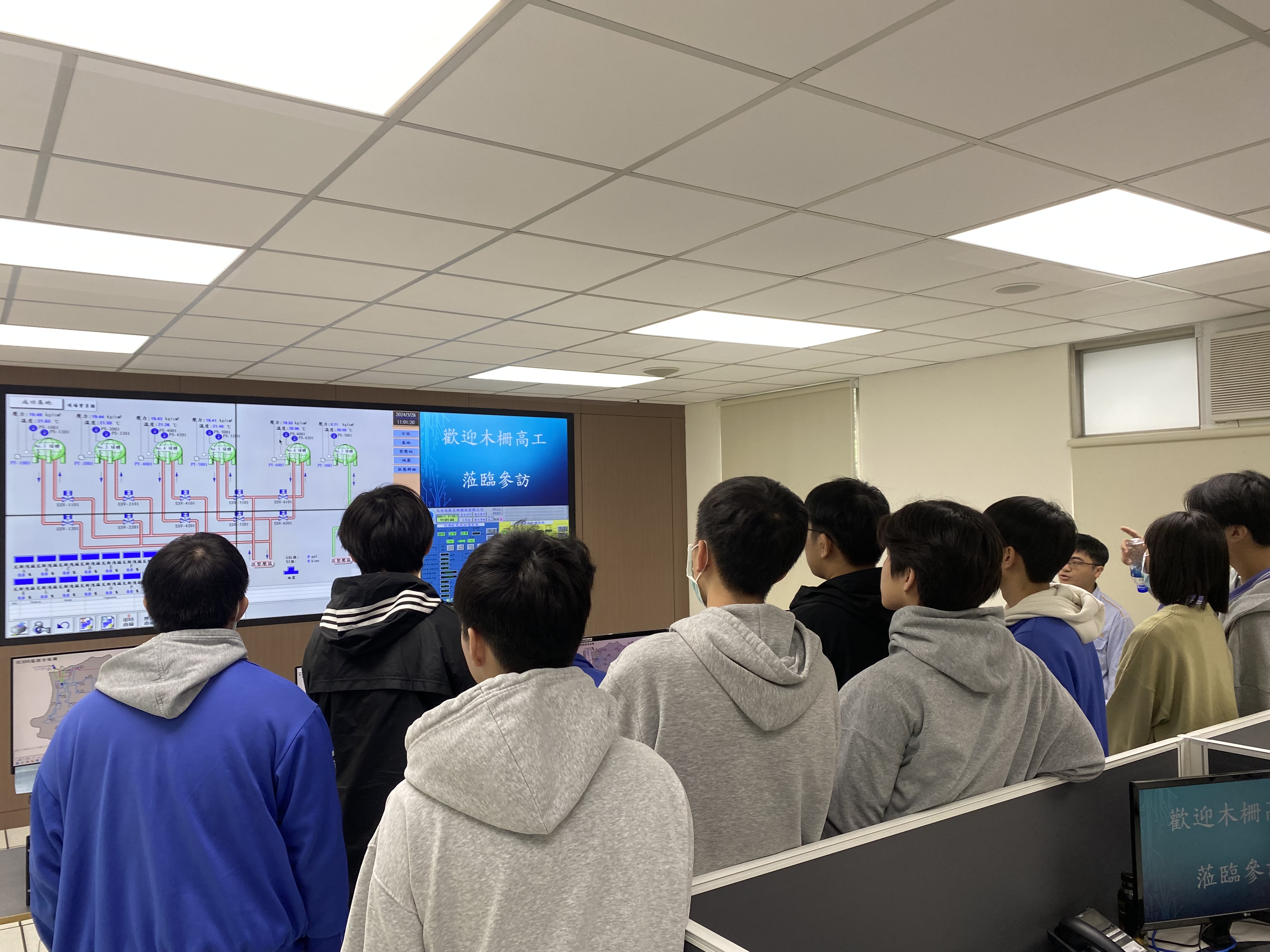 產學合作-木柵高工參訪